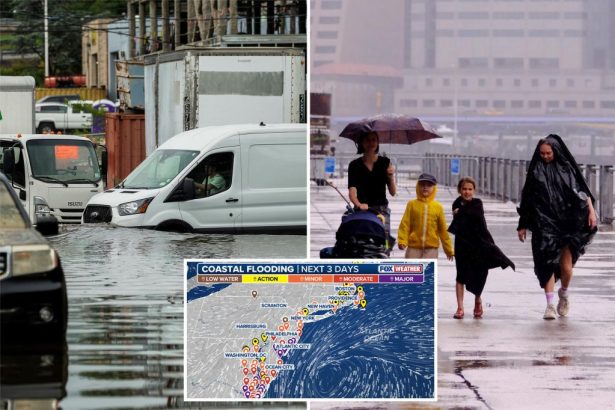 Nor’easter to whallop Big Apple with intense rain, potential flooding this weekend