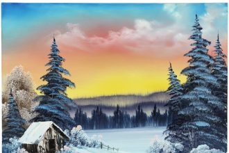 30 Bob Ross Paintings Head to Auction to Support Public Media 