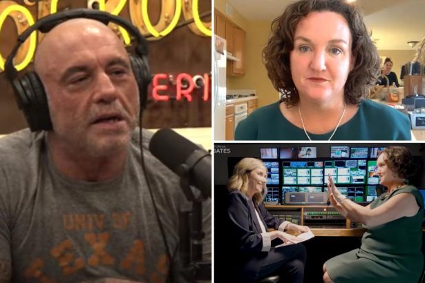 Joe Rogan blasts ‘crazy lady’ Katie Porter over viral staffer blowups: ‘What a monster!’