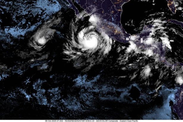 Hurricane Priscilla strengthens in the Pacific off southwestern Mexico