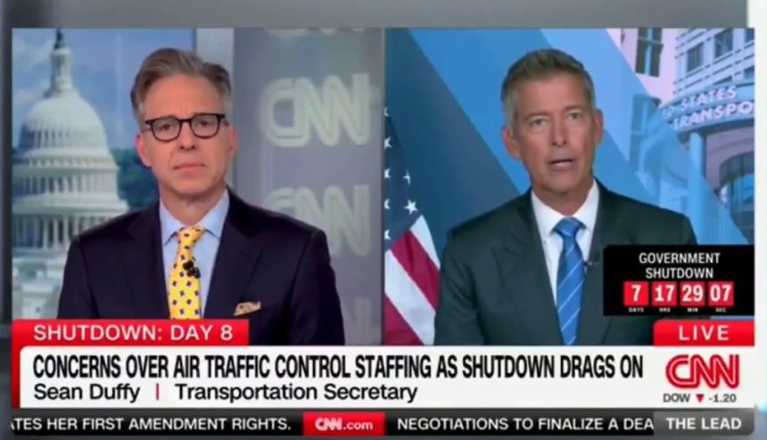 Transportation Secretary Sean Duffy urges air traffic controllers to show up for work: ‘Need to go to their jobs’