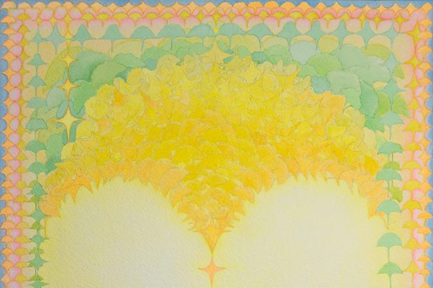 Yen Yen Chou Embraces Change in a Whimsical Realm Brimming with Water Droplets