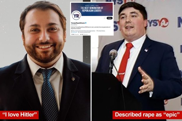Young Republicans’ vile group chat praising Hitler, joking about rape exposed: ‘Fat stinky Jew’