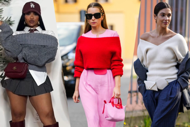 Off-the-Shoulder Sweater Outfit Ideas for Fall 2025