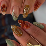 Nail Design Ideas To Celebrate Thanksgiving Season