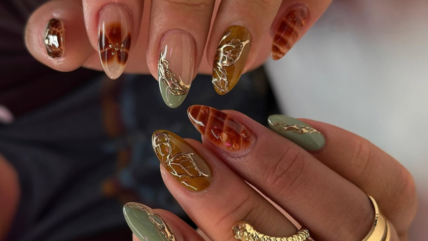 Nail Design Ideas To Celebrate Thanksgiving Season