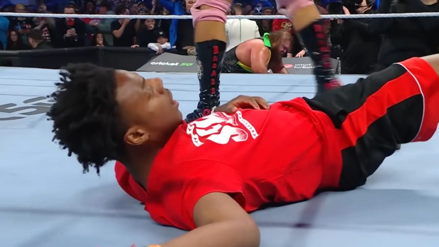 IShowSpeed at the 2025 Royal Rumble [Imagee Credits: WWE