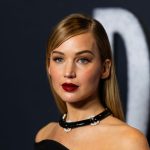 Jennifer Lawrence Perfects the Witchy Red Lip