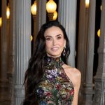 Demi Moore Dons a Floral Twist on the Naked Dressing Trend at the 2025 LACMA Art + Film Gala