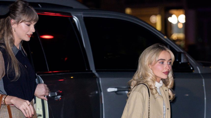 Taylor Swift and Sabrina Carpenter Style Out the Height-Difference Friendship