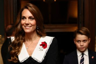 Prince George Joins His Mother Kate Middleton for a Dapper Royal Debut