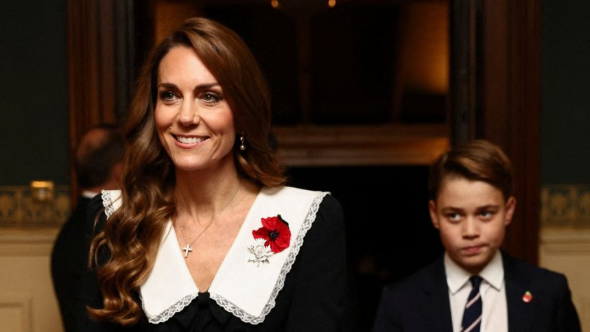 Prince George Joins His Mother Kate Middleton for a Dapper Royal Debut