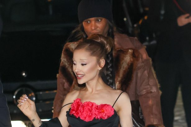 Give Ariana Grande Her Flowers for This Vintage Deep Dive Dress