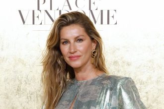 Gisele Takes a Night off From Rich Mom Style To Go for Gold