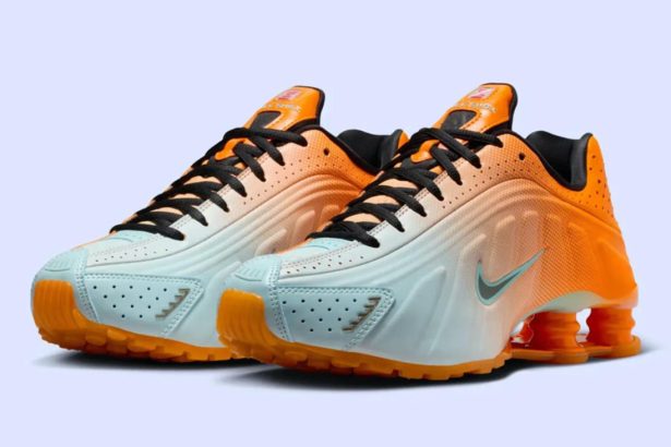 The Nike Shox R4 ‘Vivid Orange’ Is The Brightest Upgrade Yet