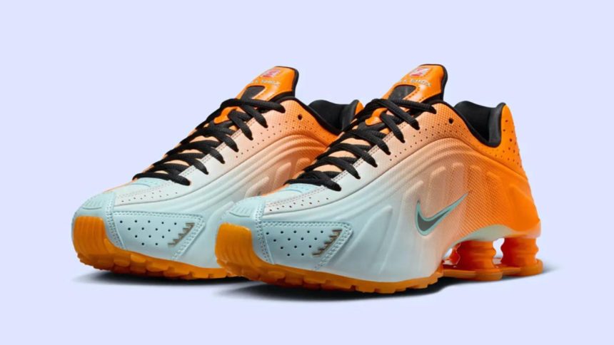 The Nike Shox R4 ‘Vivid Orange’ Is The Brightest Upgrade Yet