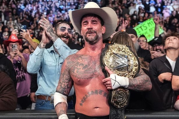 CM Punk is the new World Champion now. [Image credits: WWE.com]