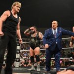 Logan Paul joined The Vision on RAW on November 3, 2025. [Photo credit: WWE.com]