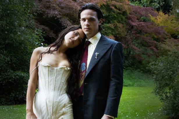 Harley Weir Wore a Corseted Dilara Findikoglu Dress for Her Ireland Wedding to John Kelleher