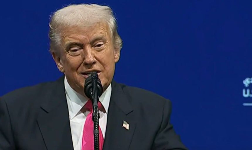 A Barely Able To Speak Trump Falls Apart In Front Of The World At Saudi Business Forum