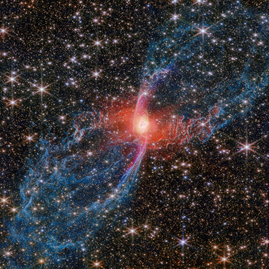 A New Image of the Red Spider Nebula Captures the Radiance of a Dying Star — Colossal