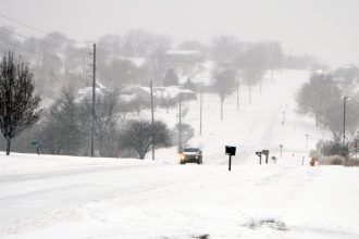 A major U.S. winter storm disrupts post-Thanksgiving travel : NPR