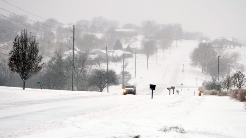 A major U.S. winter storm disrupts post-Thanksgiving travel : NPR
