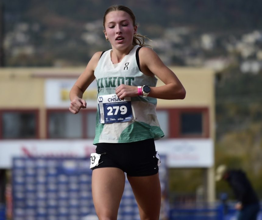 Addy and Jude Ritzenhein help lead Niwot to 5A team titles at the Colorado state cross country meet