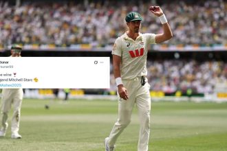 “Aging like fine wine” – Fans in awe as Mitchell Starc bags a 7-fer to dismantle England on Day 1 of AUS vs ENG Ashes 2025-26 1st Test