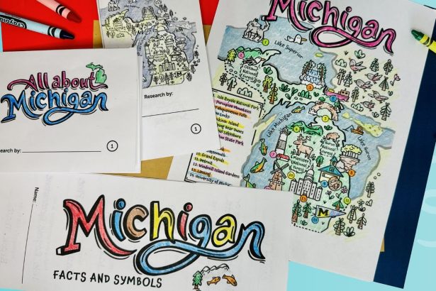 All About Michigan Worksheets (Free Printables)