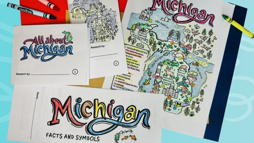 All About Michigan Worksheets (Free Printables)
