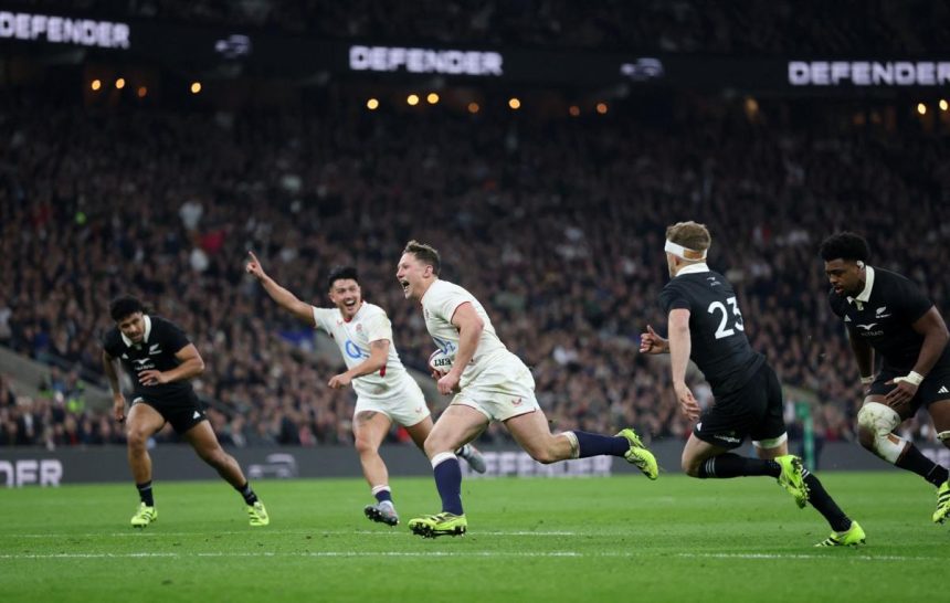 All Blacks crash to loss against England