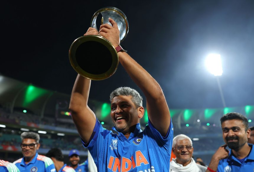 Amol Muzumdar recreates Rohit Sharma’s iconic flag celebration from Barbados after Women’s World Cup 2025 win [Watch]