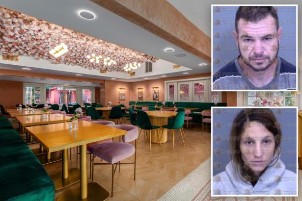 ‘Amorous’ couple caught on camera having sex in Arizona eatery before robbing it arrested