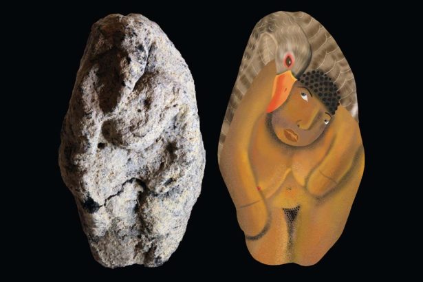 Ancient figurine may show sexual encounter between woman and goose