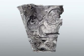 Ancient silver goblet preserves oldest known image of cosmic creation
