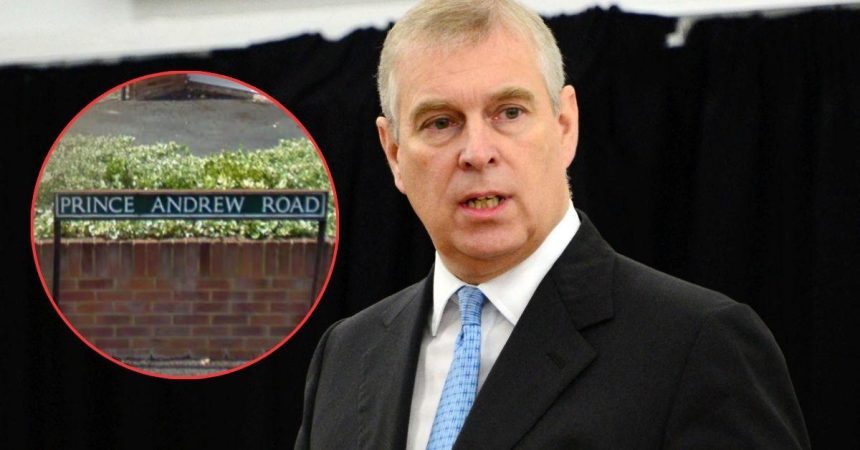 Andrew Windsor Slapped With Fresh Disgrace As Street Is Renamed