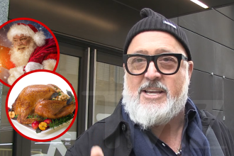 Andrew Zimmern Says Thanksgiving Deserves Its Full Moment, Too Early for Christmas
