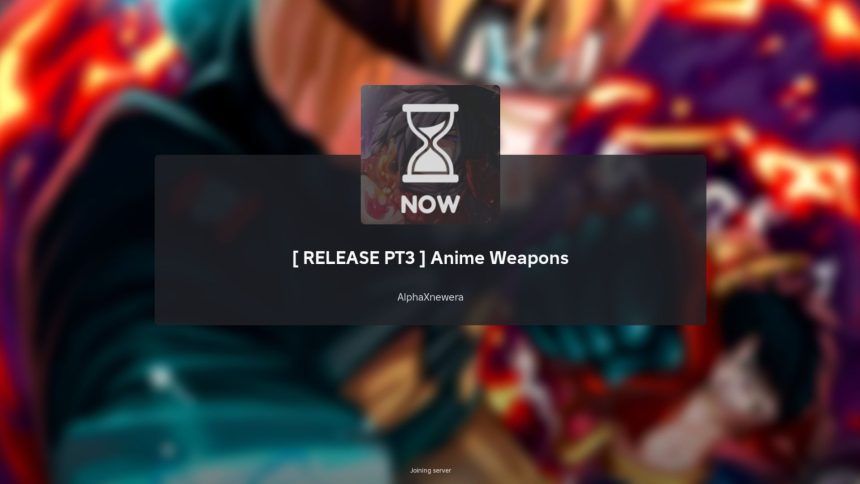 Anime Weapons codes (November 2025)