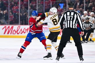Arber Xhekaj roasted by fans for losing fight to Tanner Jeannot in fiery Habs-Bruins clash
