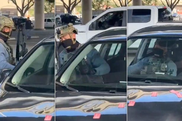 Armed Agents Drive Off With Toddler After Detaining Father