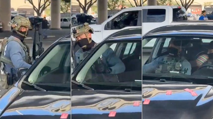 Armed Agents Drive Off With Toddler After Detaining Father