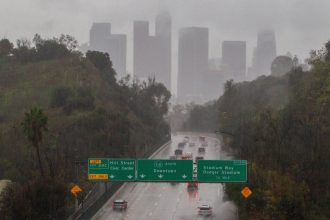 Atmospheric River Hits Southern California With Risks Of Flash Floods