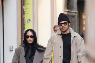 Zoë Kravitz and Harry Styles Nail Cozy Couple Style