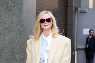 Elle Fanning Trots Out New Bottega