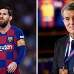 Barcelona president Joan Laporta announces plan to build statue for Lionel Messi at new Camp Nou