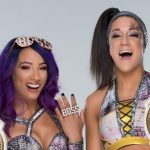 Bayley reacts to her picture with Mercedes Mone and two other AEW stars