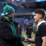 Beauden Barrett offers to help Irish opponent fight red card