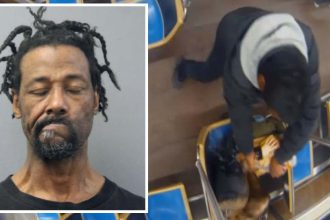 Blue Line fire attacker yelled ‘Burn alive b****!’ as officers took him into custody