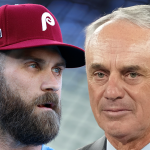Bryce Harper Allegedly Threatened By MLB Official After Rob Manfred Argument, Agent Claims